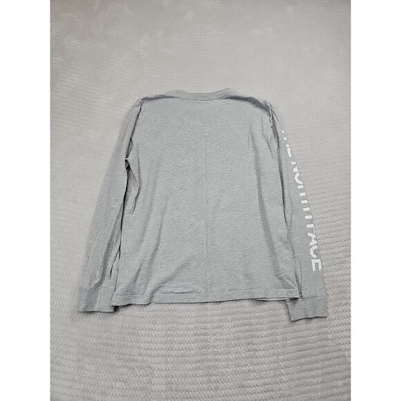 The North Face Shirt Womens Medium Gray Long Sleeve Light Weight - Picture 6 of 7